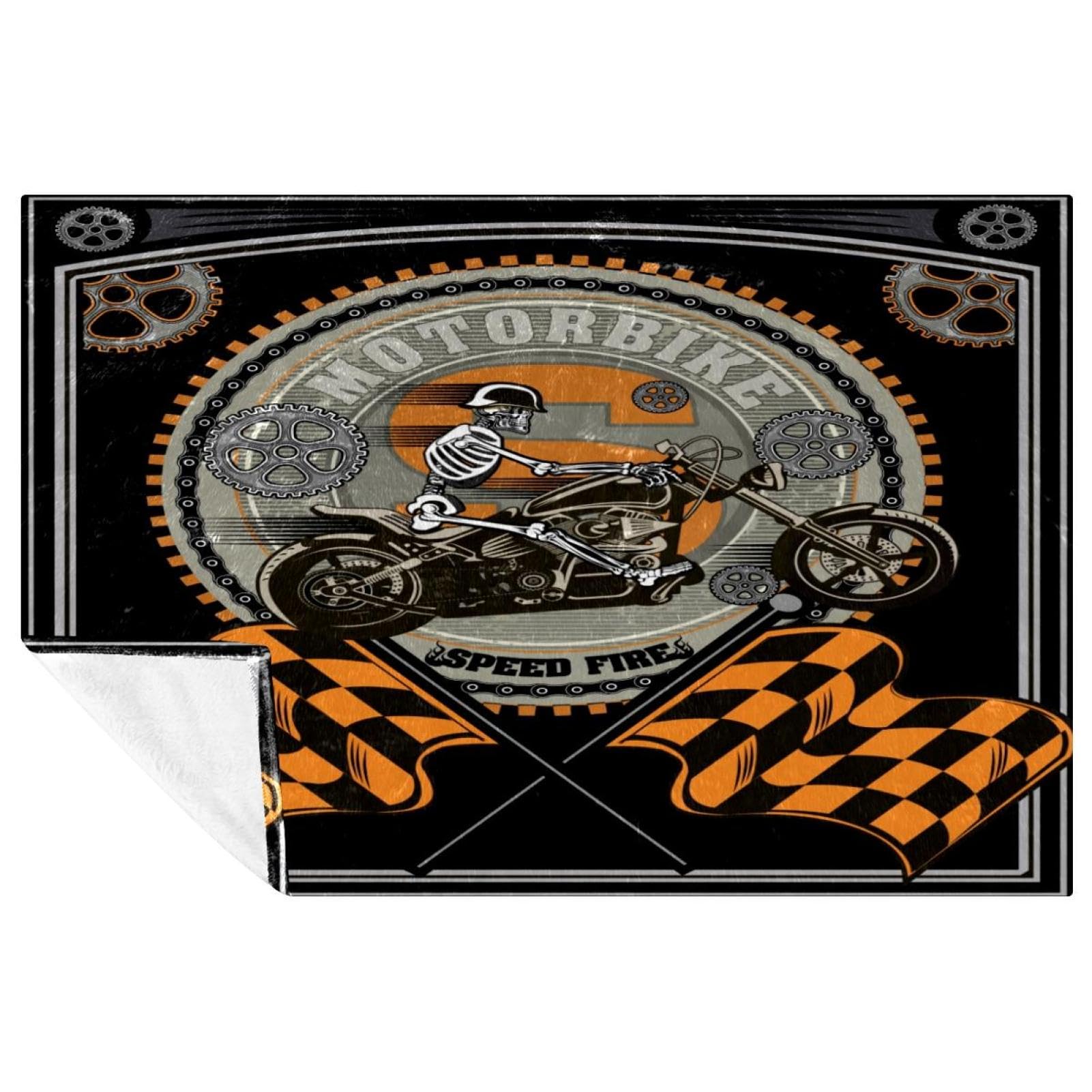 Couverture pour pique-nique et camping plaid moto chaud pour extérieur