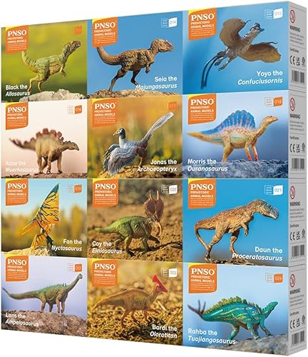 Miniatura 4 de PNSO Dinosaur Model Gift Box Set (Gift Box Set of 24)