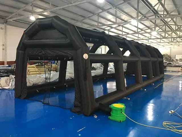 Inflatable Batting Cage 40x12x10ft for Baseball & Softball Practice