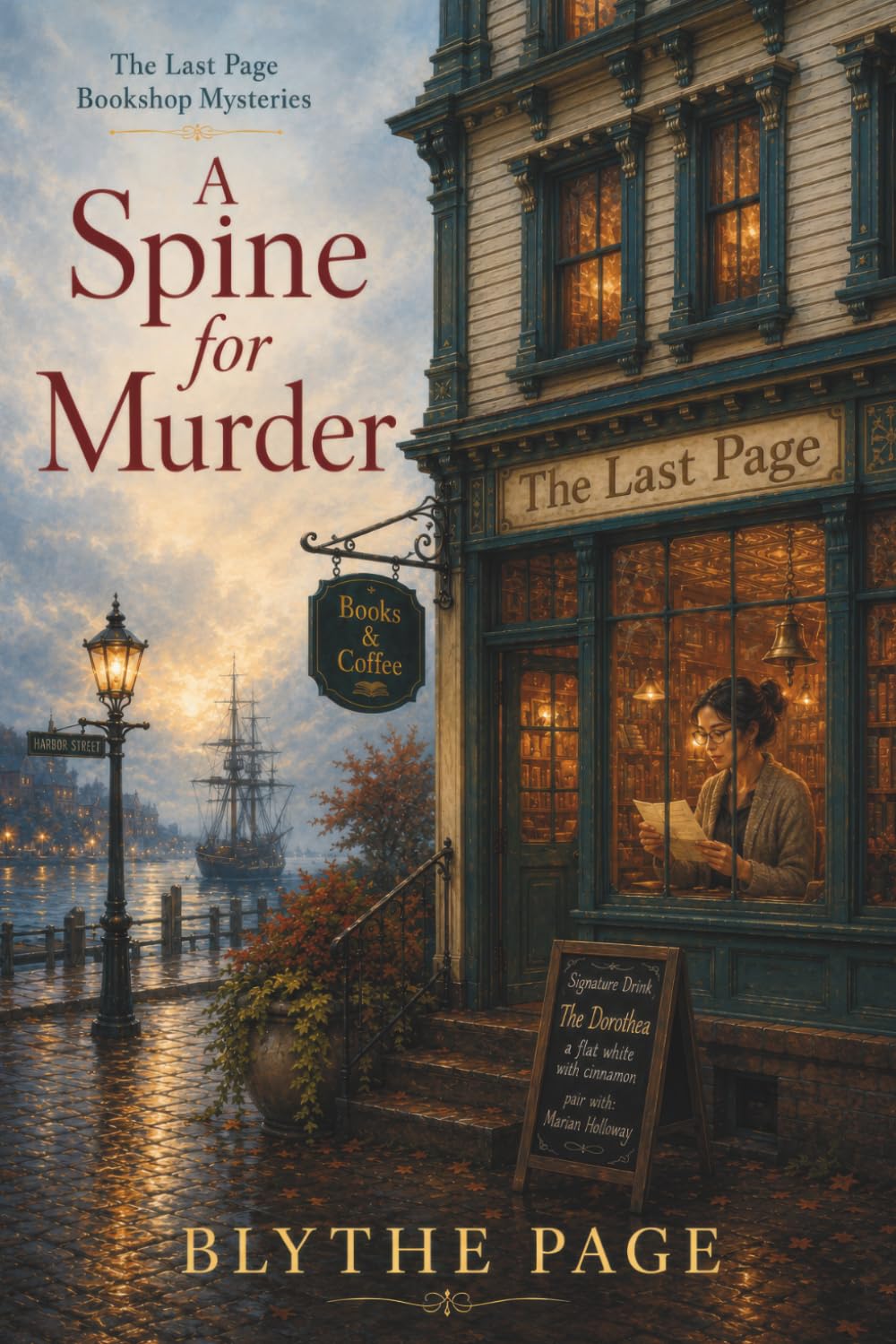A Spine For Murder: The Last Page Bookshop Mysteries