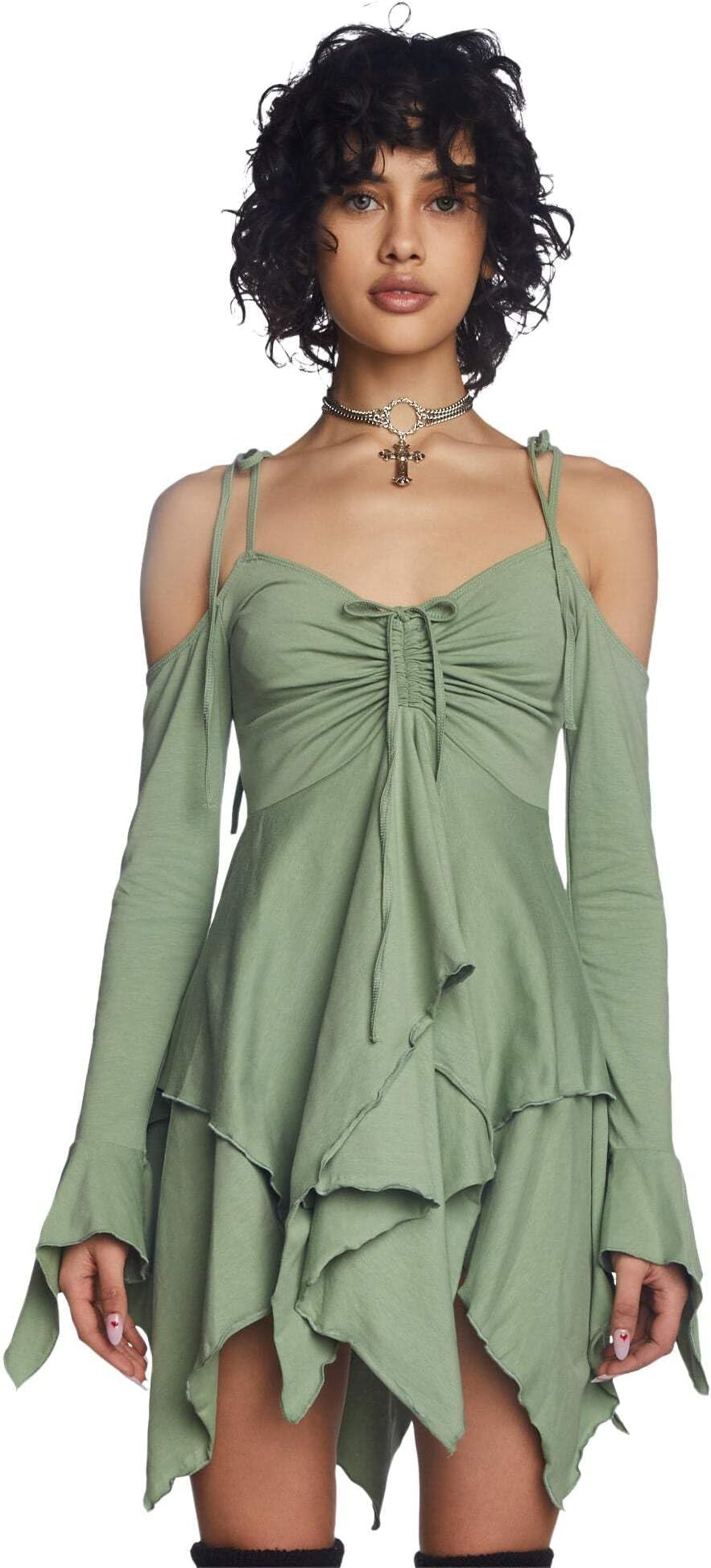 F is for Fairies Handkerchief Dress by Current Mood Perfect for Fairycore Fashion