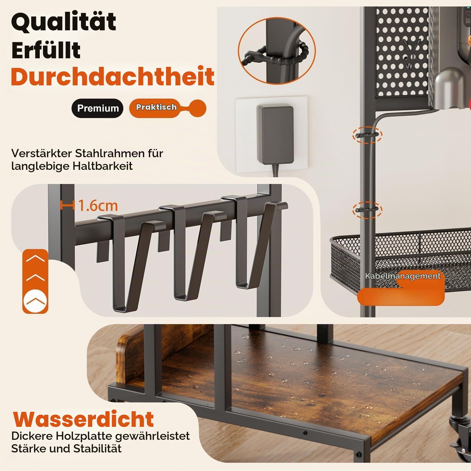 Bikoney Staubsauger Ständer kompatibel mit Dyson V15 V11 V8, Ohne Bohren | Für Gen5 V15 V11 V8 V7 V6, Zubehörhalter & Dockingstation, Stabiles Metall, Platzsparend, Montage ohne Bohren
