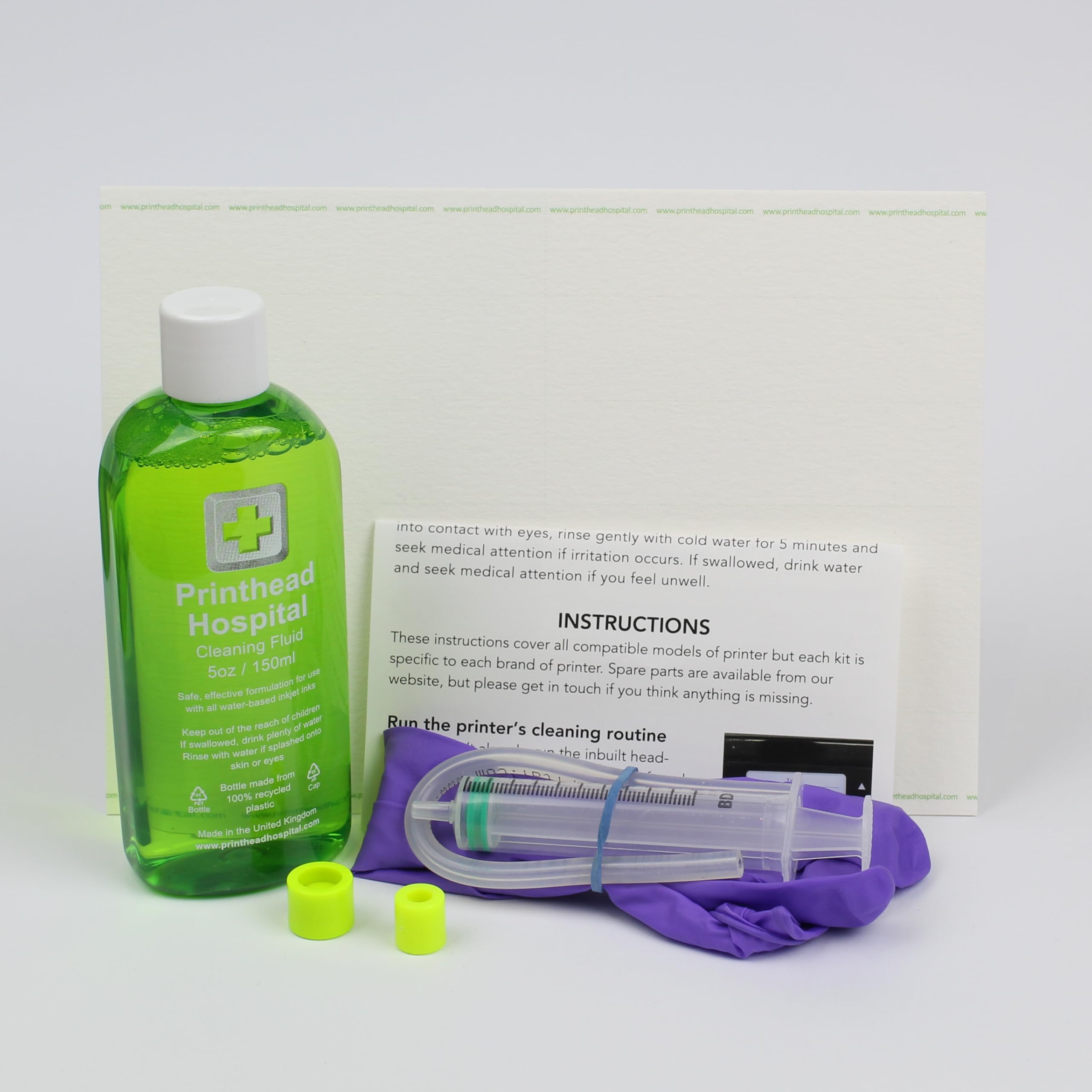 Printhead cleaner for Canon and HP printers 5oz