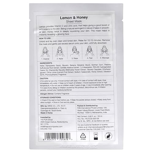 Miniatura 7 de Nykaa Naturals Skin Secrets - Máscara de hoja de burbujas, miel y lavanda, 0.67 onzas, mascarilla facial de hoja para el acné, reduce las manchas