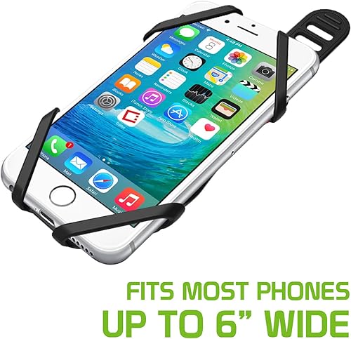 Miniatura 4 de Soporte universal para teléfono de bicicleta, soporte universal para teléfono de bicicleta compatible con Apple iPhone 14 Pro Max Mini SE 13 12 11
