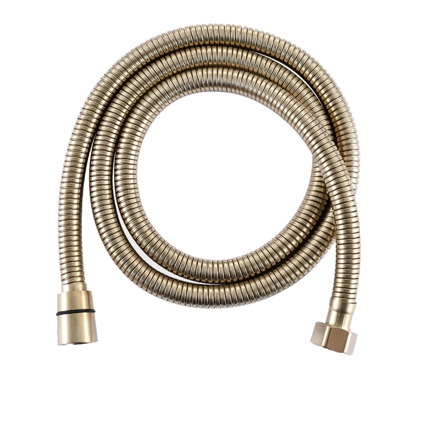Poasdjdc Color5 Shower Hose Stainless Steel Corrugated Pipes Multicolor 120-180Cm Shower Bidet Sprayer Replacement(,180Cm)
