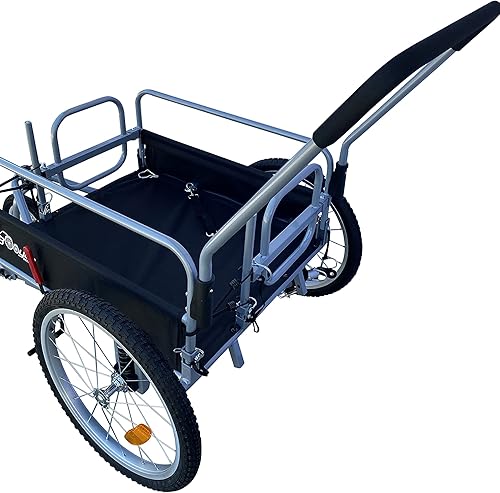 Miniatura 2 de Booyah's - Carrito de carga y bicicleta para remolque, suspensión para playa, carrito deportivo