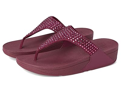 FitFlop Lulu Maxi-Crystal Toe-Post Sandals Women