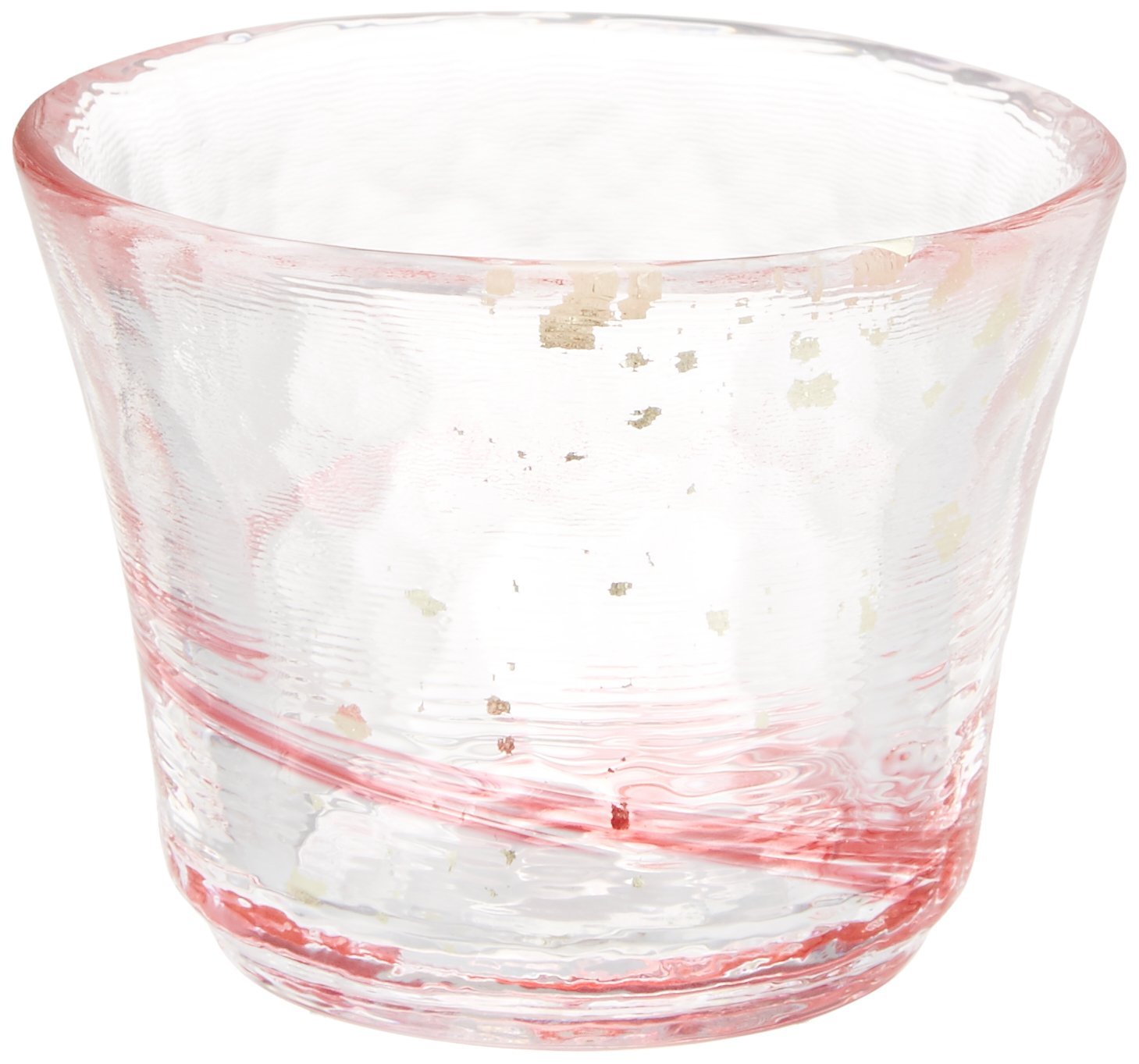 Aderia Tsugaru Vidro Sake Cup Spring Breeze 2.5oz Glass Ochoko Made in Japan