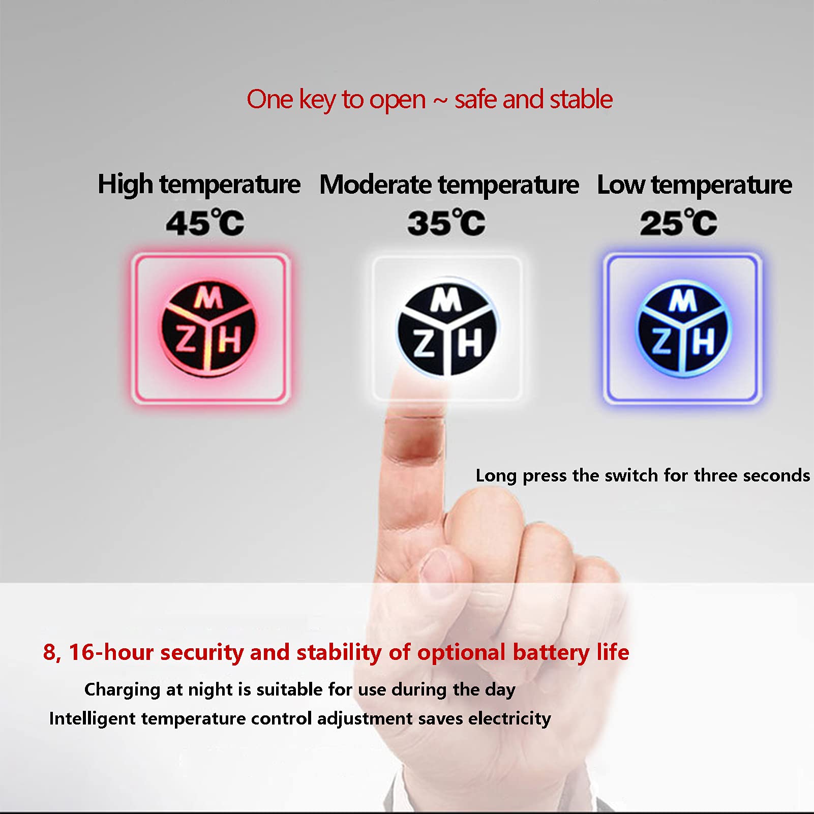 Giacca Riscaldata, Gilet con Colletto Rialzato con Controllo della Temperatura di Ricarica USB, Adatto per Viaggi All'aperto, Sci, Equitazione, Caccia