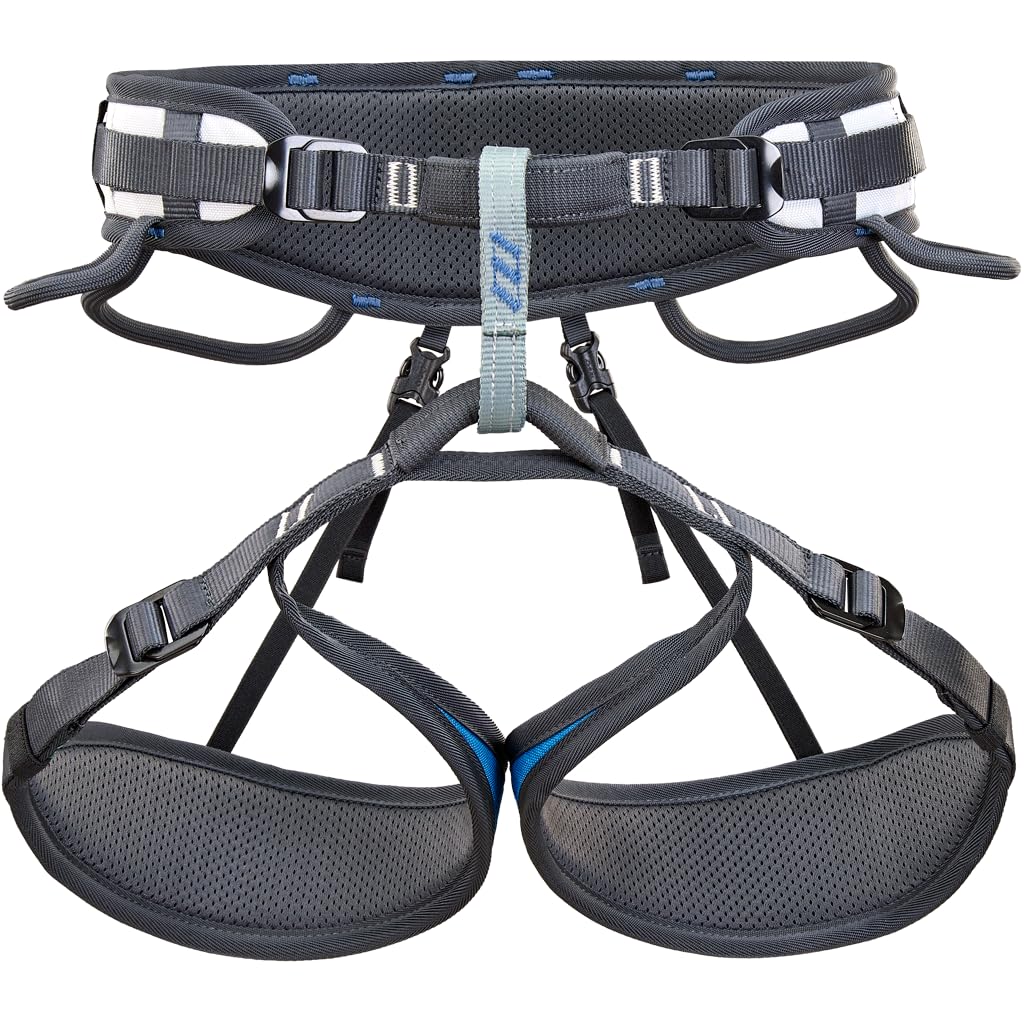 Climbing Technology Ascent Climbing Harness Blue/Silver L/XL