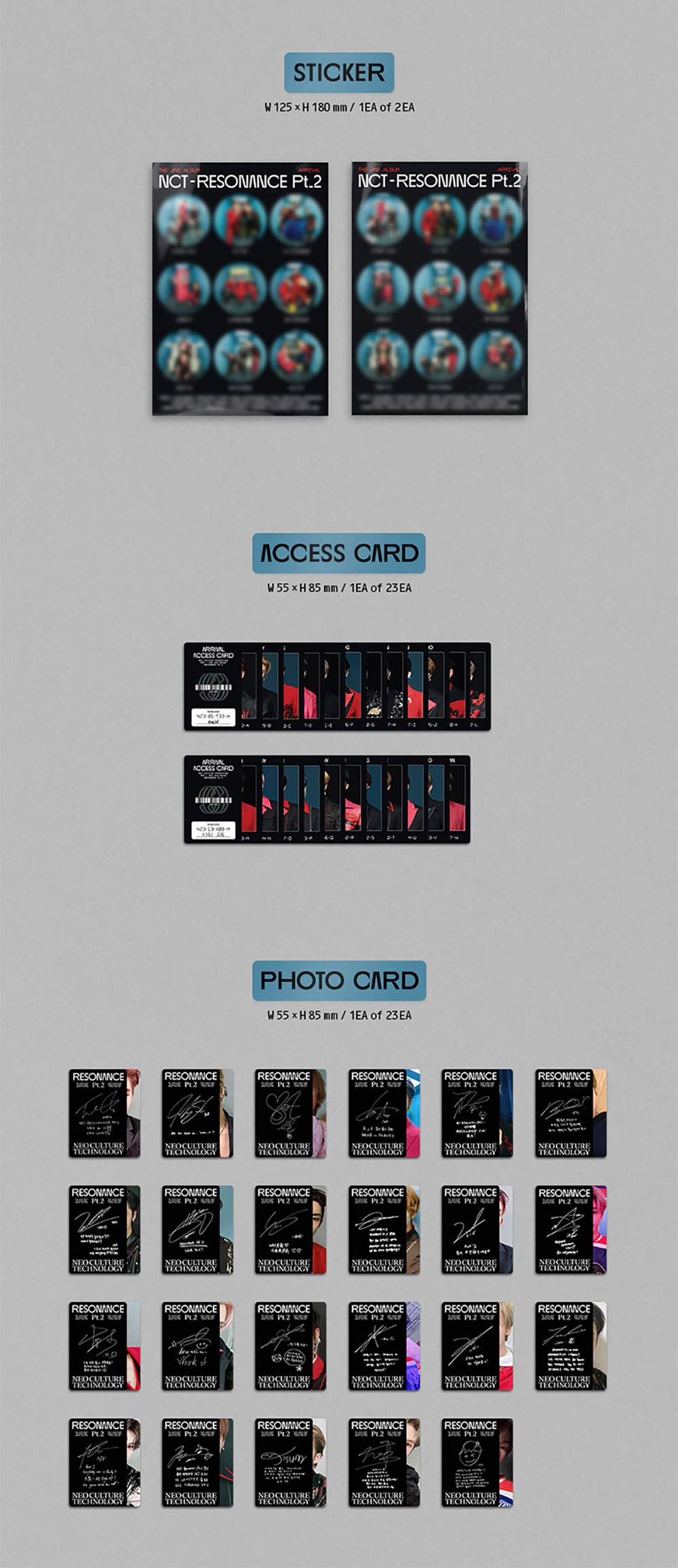 Amazon.com: NCT 2020 The 2nd Album Resonance Pt. 2 PreOrder