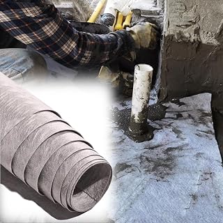 Tile Waterproofing Membrane Underlayment for Bathtub Surrounds Shower Wall Floor, Bathroom Remodel Waterproof Membrane, Tear-Resistant Polyethylene Fabric Roll(Long 225FT)