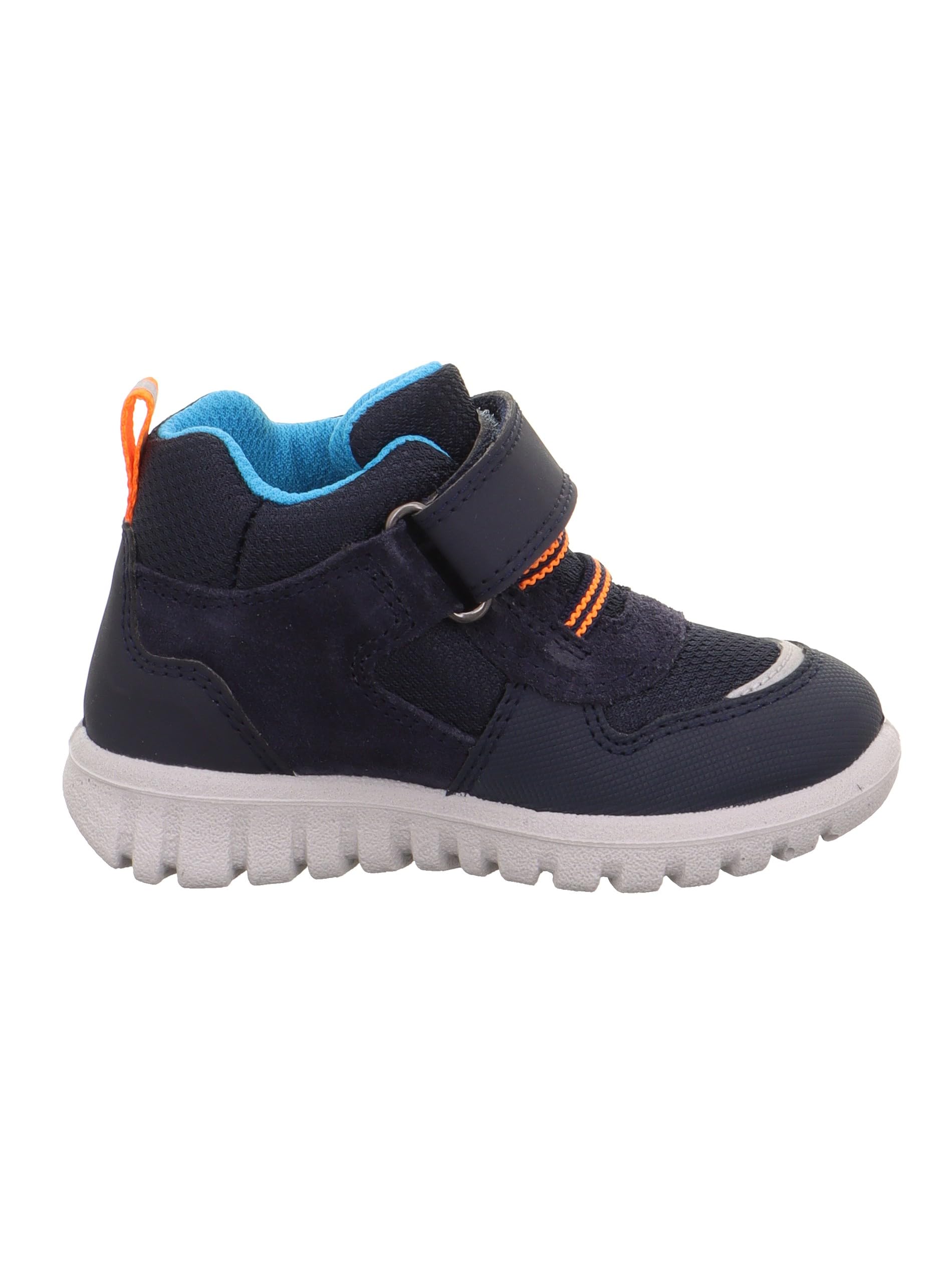 Superfit Jungen Baby Jungen Sport7 Mini Baby Jungen Leicht Gefütterte Gore-tex Blau/Türkis 8030Sneaker