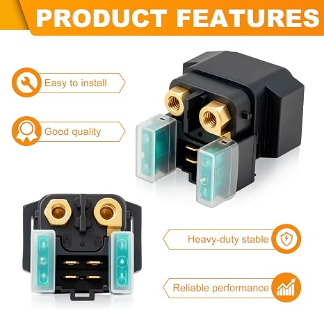 Starter Solenoid Relay for Yamaha 650 XVS650 V-Star 650 1998-2009