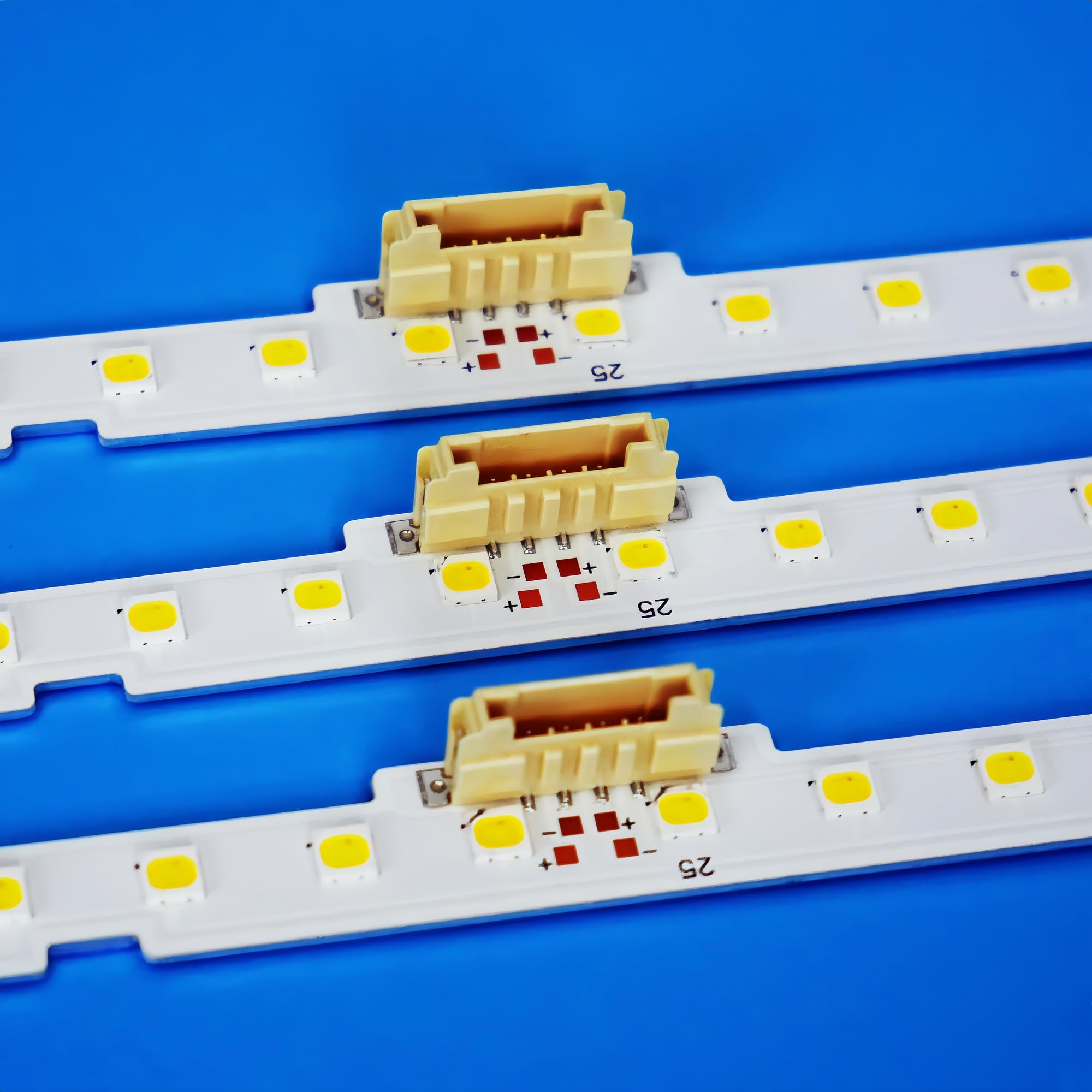3 strisce di retroilluminazione a LED per TV da 75" STS750A26_3030F BN96-46078A UN75NU6900F UN75NU7100F UN75NU6950F UN75NU6900FXZA UN75NU7100FXZA UN75NU6950FXZA UN75NU6950FXZA UN75NU6950FXZA