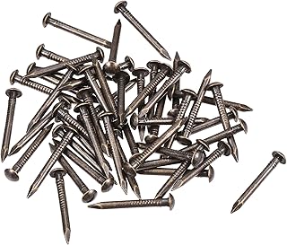 sourcing map Small Tiny Brass Nails 1.5x15mm ...,