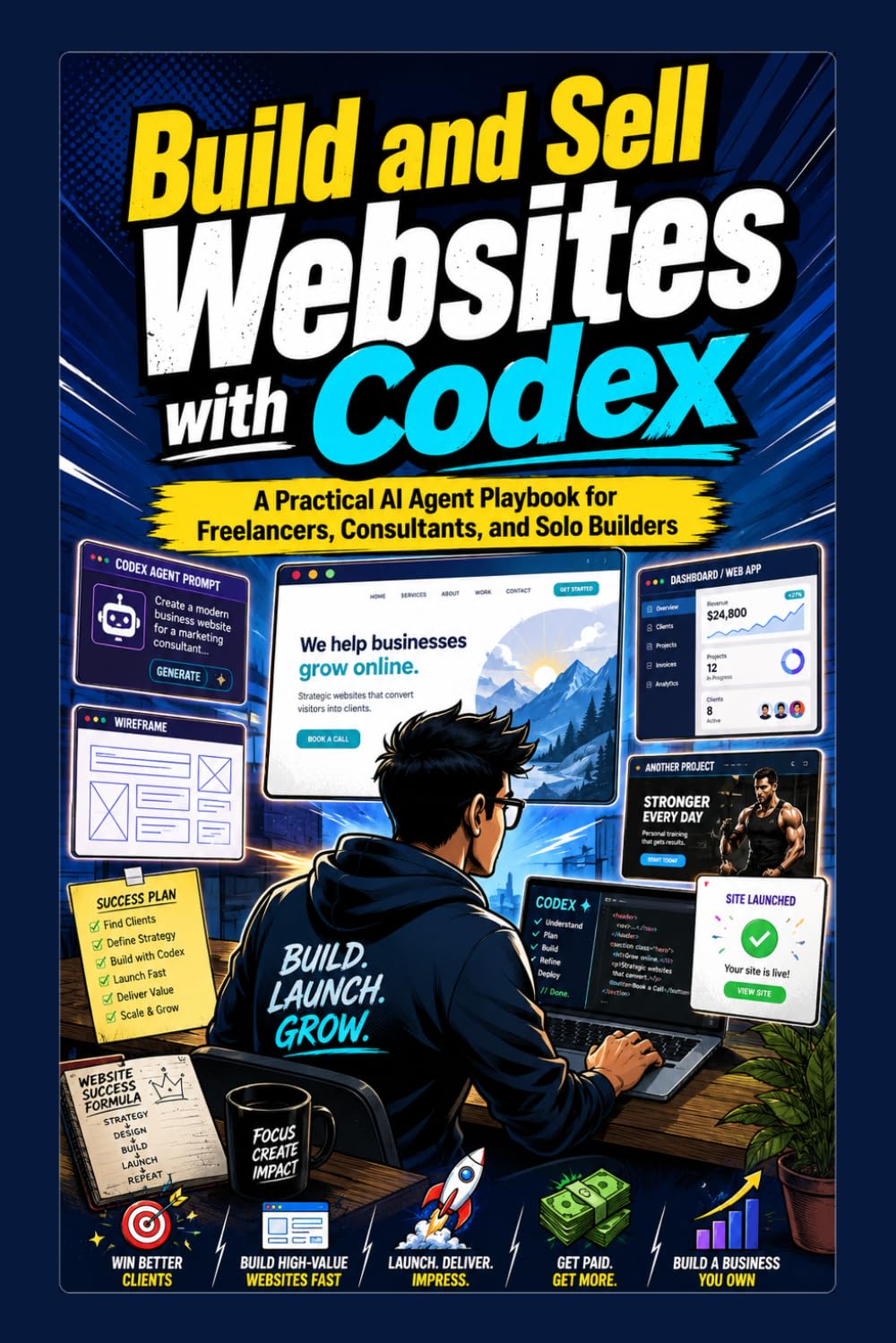 Build and Sell Websites with Codex: A Practical AI Agent Playbook for Freelancers, Consultants, and Solo Builders (Codex Capital)