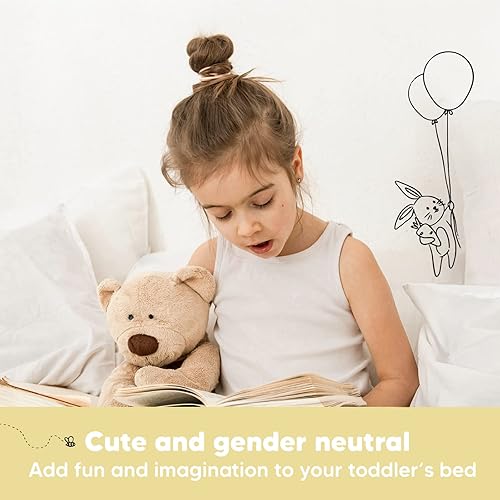 Vista 18 de My Little Dreamy Kids Almohada pequeña de 13 x 18 pulgadas con funda de algodón orgánico, suave y transpirable, lavable a máquina, para niños