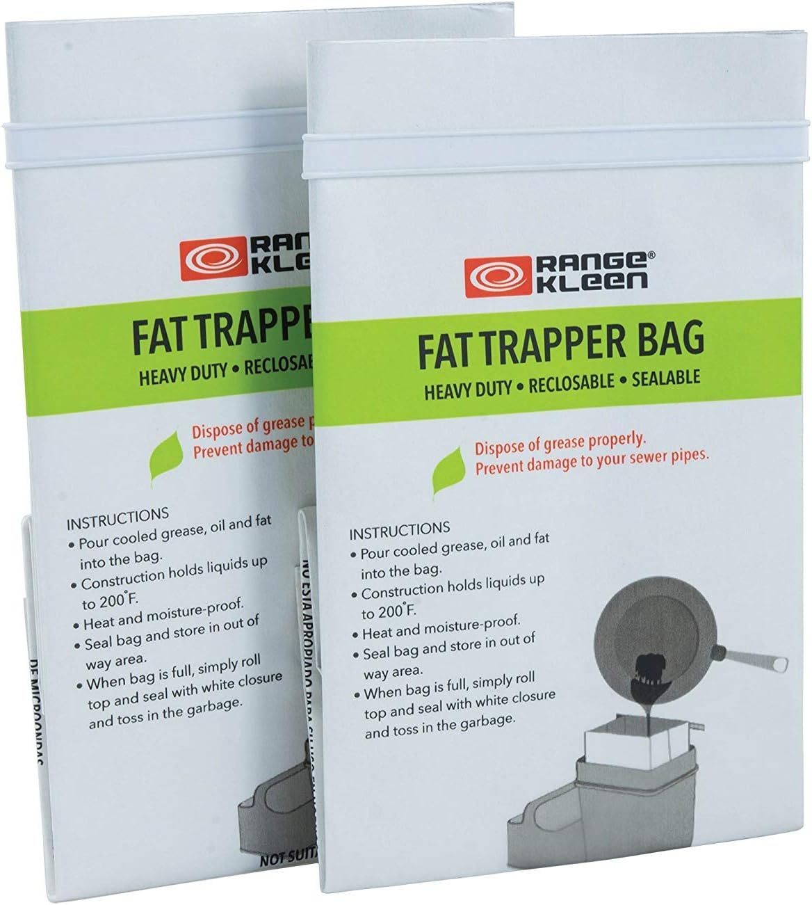 Range Kleen Fat Trapper Refill Bags 20 pack