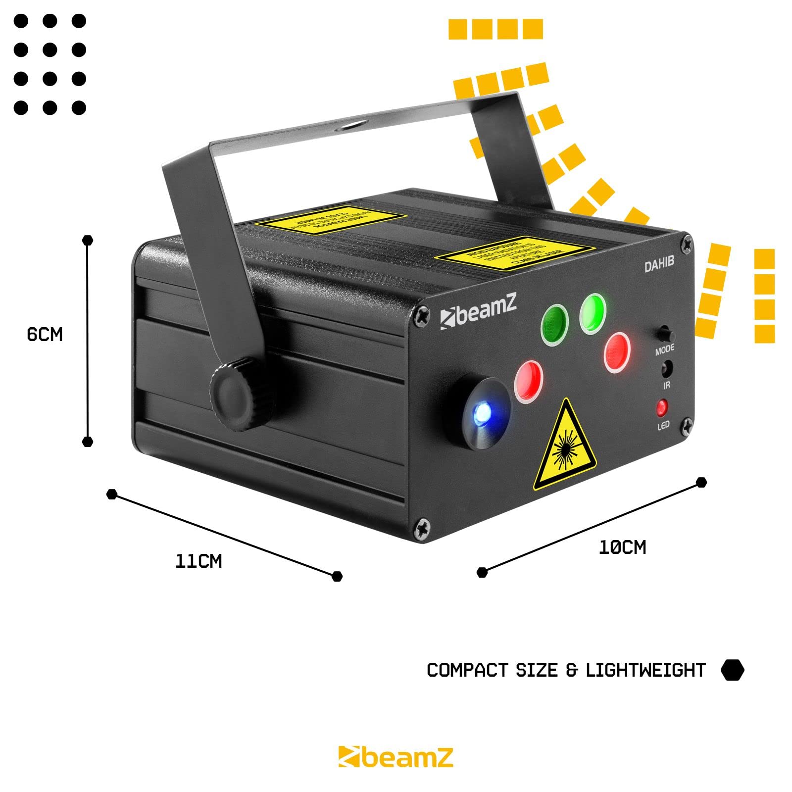 Générique Jeu DE LUMIÈRE, 2 Lasers, 3 LEDs - Athena