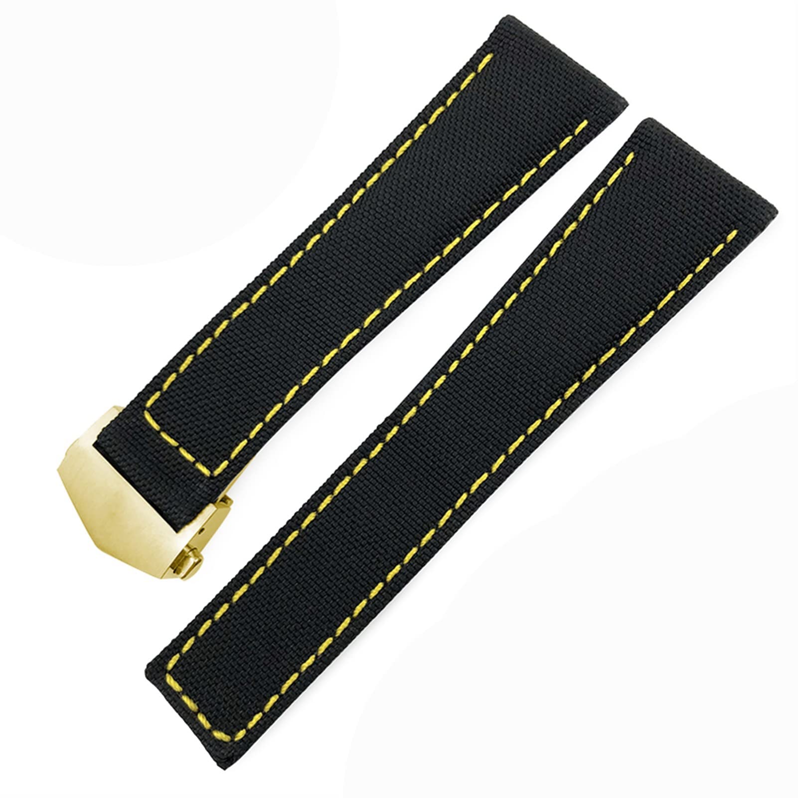 Bracelet nylon pour Tag Heuer Aquaracer 20mm idéal pour le quotidien actif noir