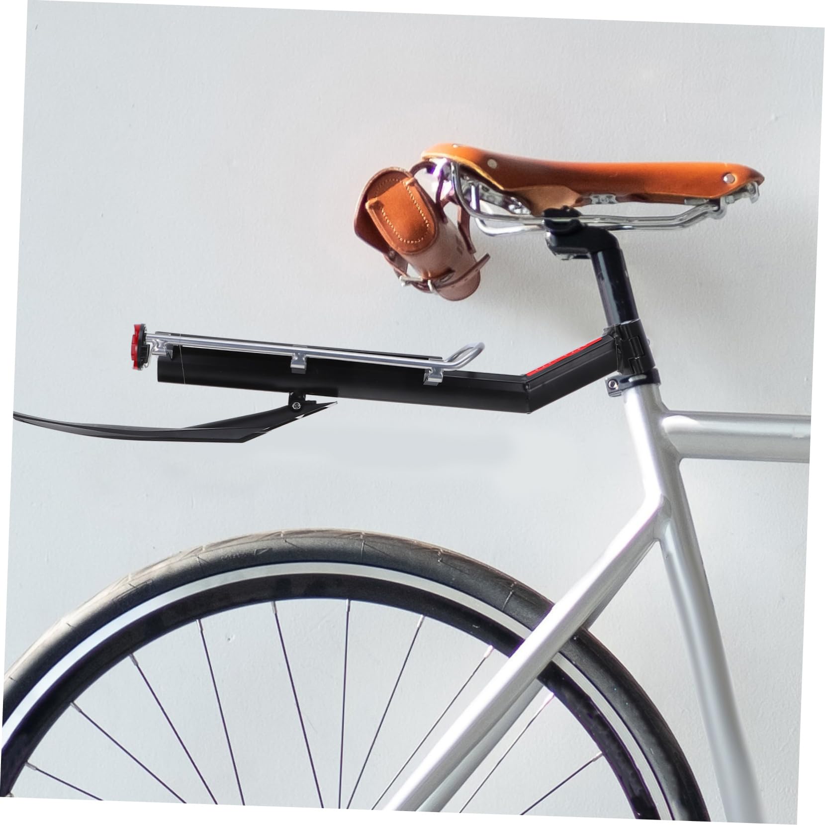 1ensemble Porte-Bagages Arrière Aluminium pour Vélo Support De Chargement Pratique Facile à Installer Compatible Vélos De Conçu pour Usage
