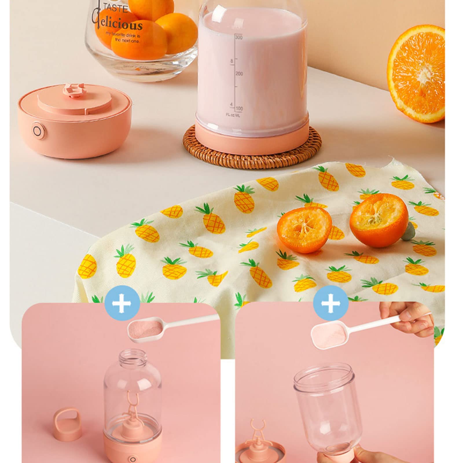 Fully Automatic Mixing Cup Fitness Protein Shake Powder Special Portable Water Cup Milkshake Charging Shaker Cup