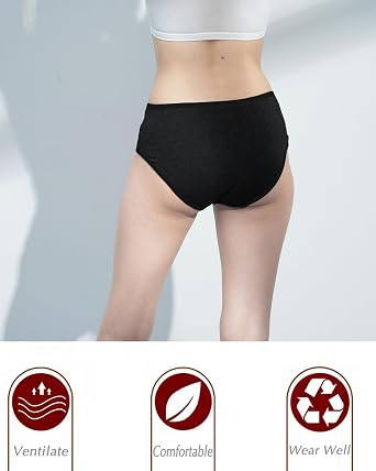Boboking Teen Girls Underwear Cotton Brief Panties 8 pack