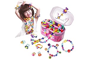 BIRANCO. Pop Beads Jewelry Making Kit for Girls Ages 3-7