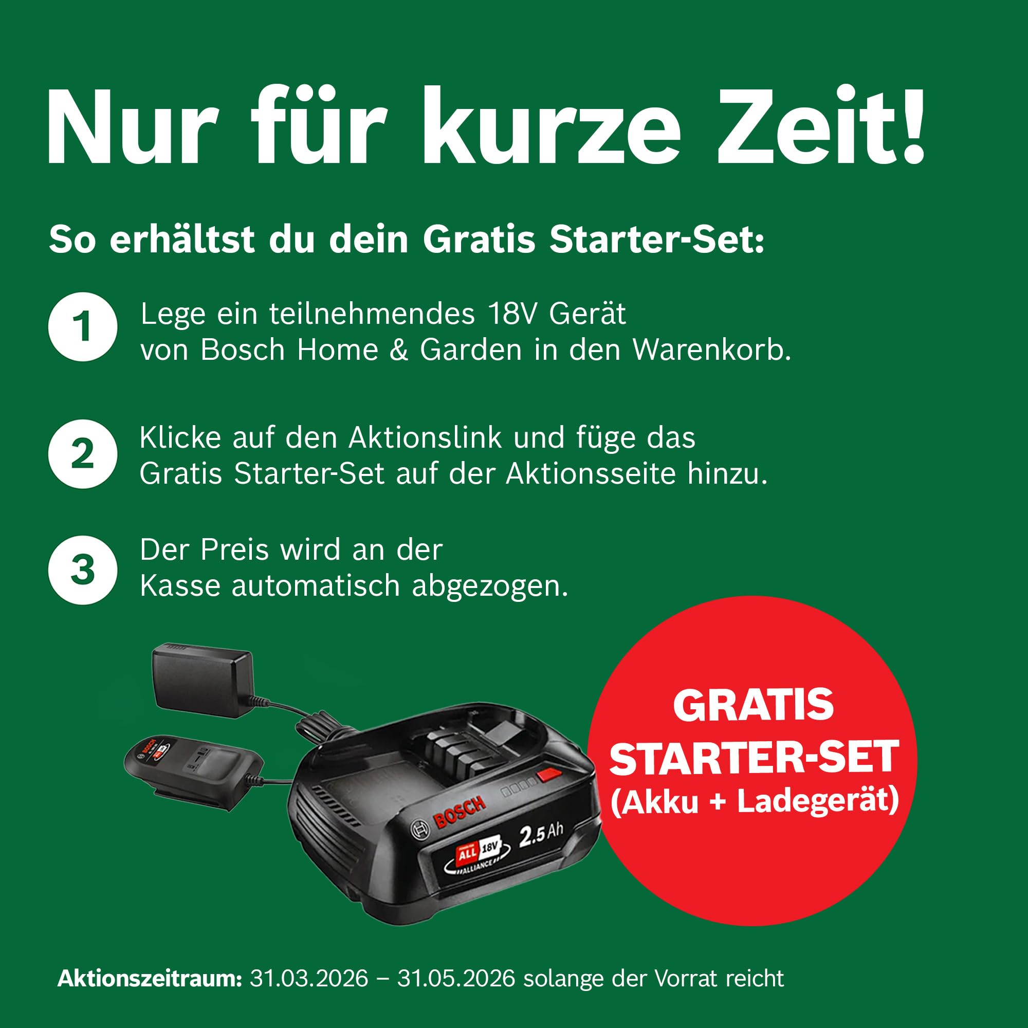 Bosch Home and Garden Akumulatorowa Pompa do Wody Deszczowej Bosch GardenPump 18V-2000, bez Akumulatora, System 18V, Opakowanie Kartooptymalne