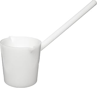 Dynalon 108085-600 High Density Polyethylene Extra Heavy Duty Sampling Scoop/Ladle with Securely Welded Solid Handle, 600mL Capacity (Case of 12)