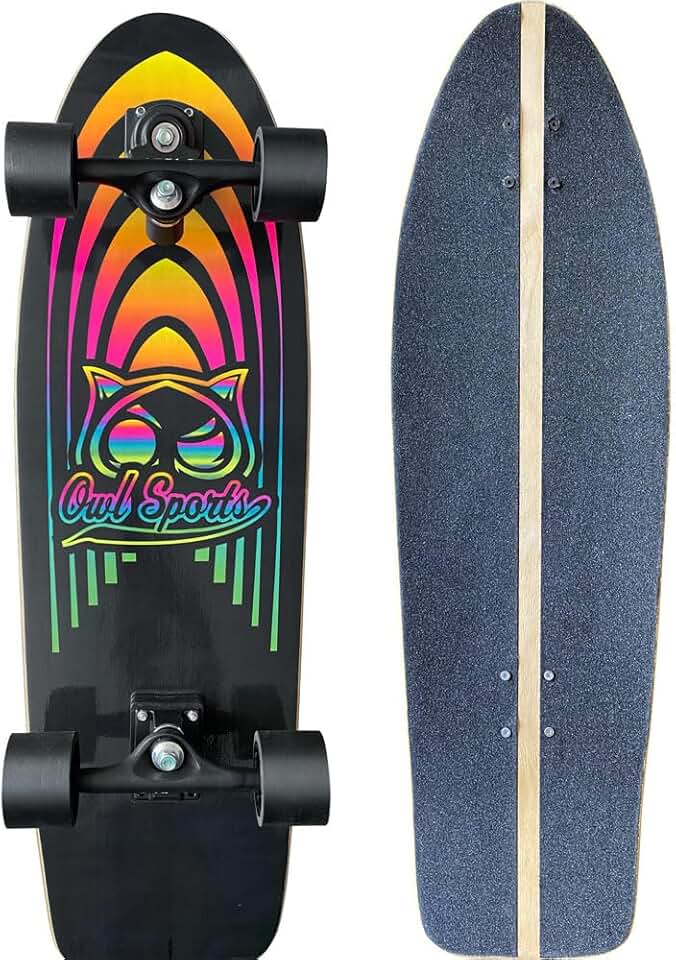 Skate Simulador de Surf OWL Sports Retrowave