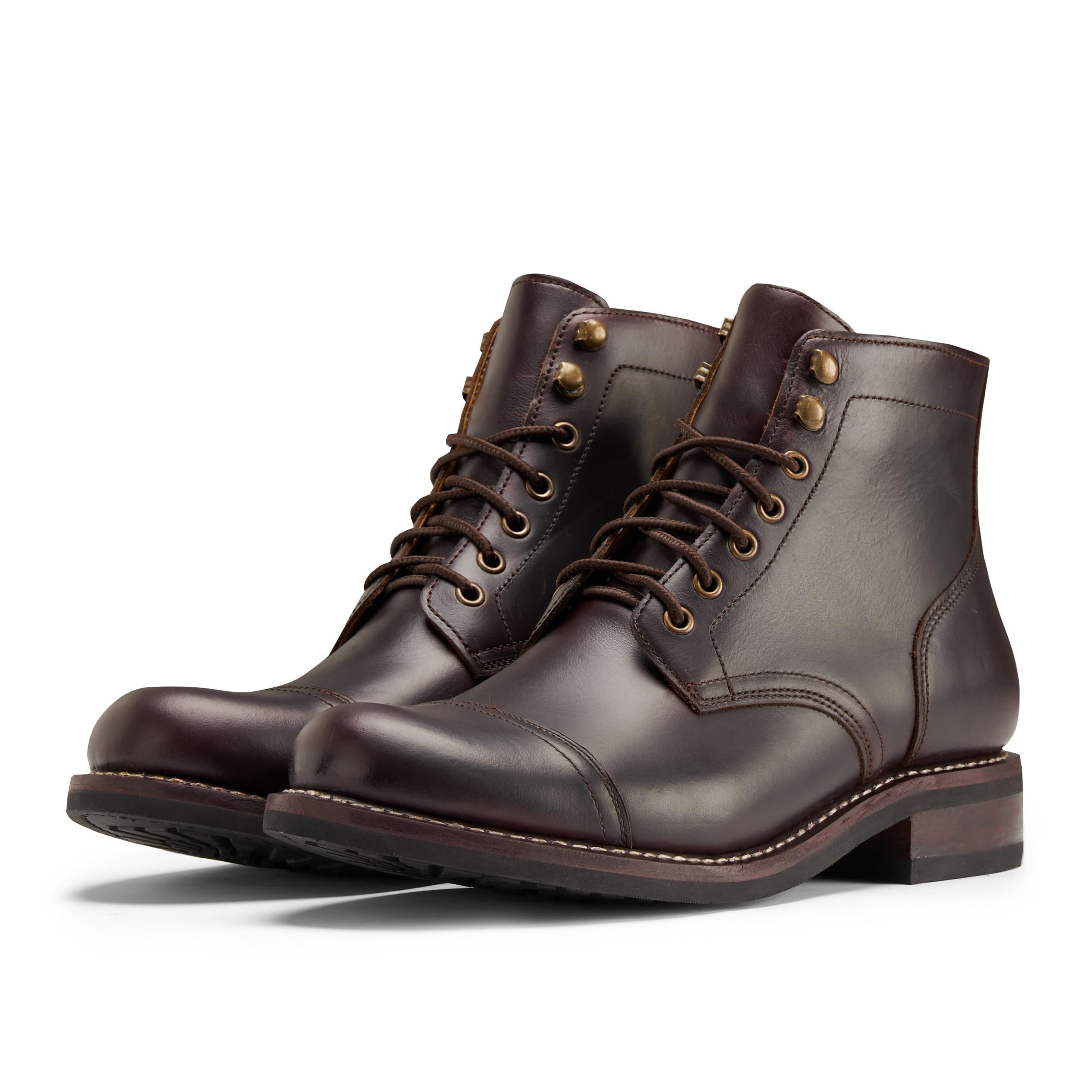 SUREWAY Men's Genuine Leather Dress Boots