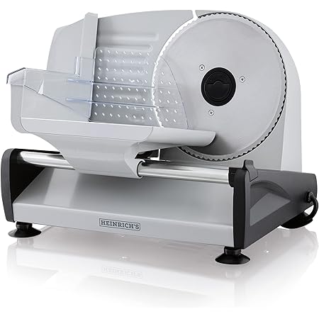 Elektrische Brotschneidemaschine - 150W, Edelstahlschneide, Einstellbare Stärke