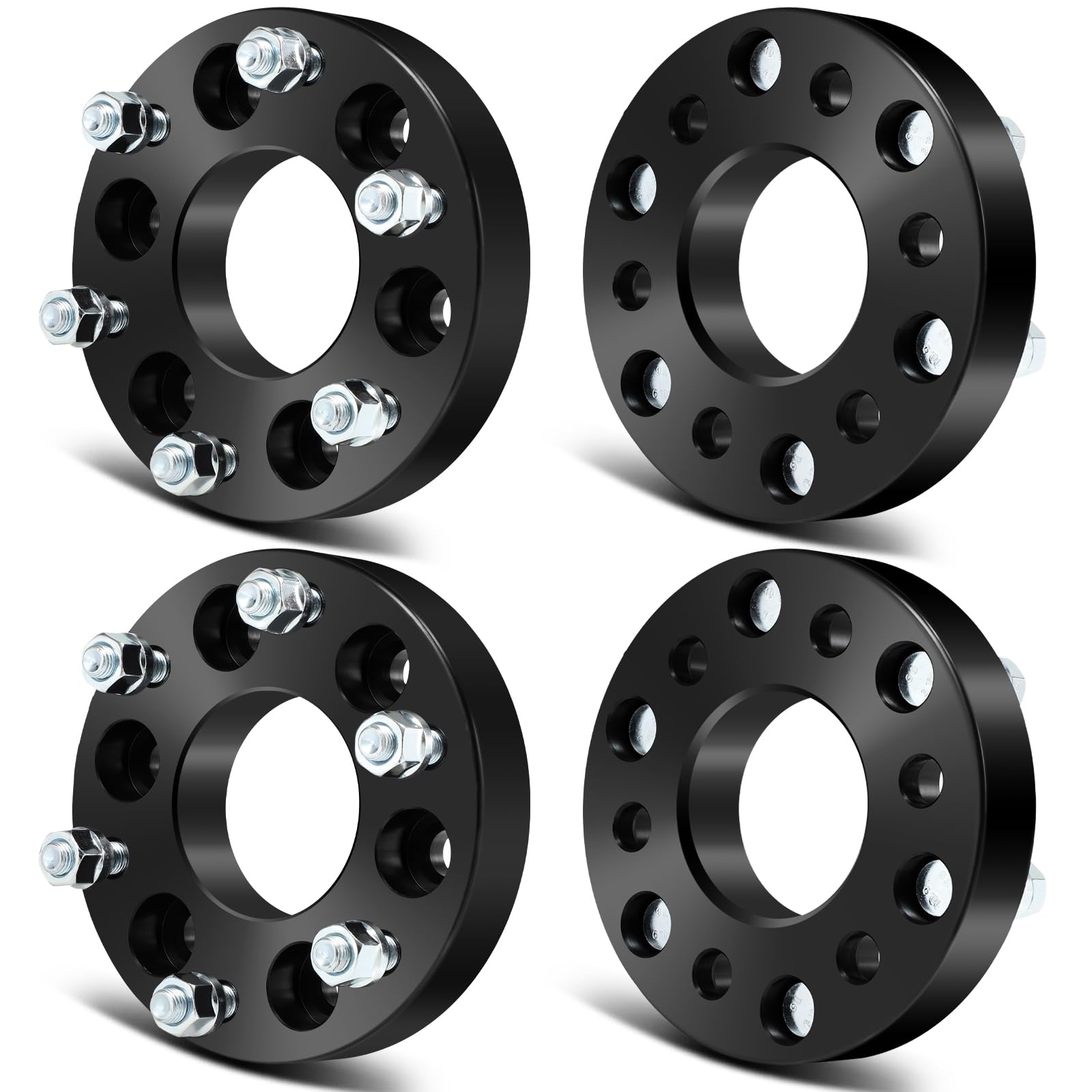 SCITOO 4pcs 6x5 to 6x5.5 Wheel Adapters 1.25" for Chevy Trailblazer