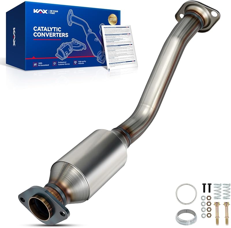 Catalisador traseiro de alto fluxo KAX em aço inoxidável para Nissan Juke 1.6T 2011–2017
