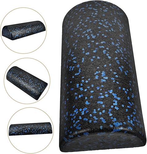 Miniatura 6 de Mikikit Yoga Half Roller Lightweight Column Shaft for Balance Training Muscle Massage Fitness Portable Yoga Tool for Exercise