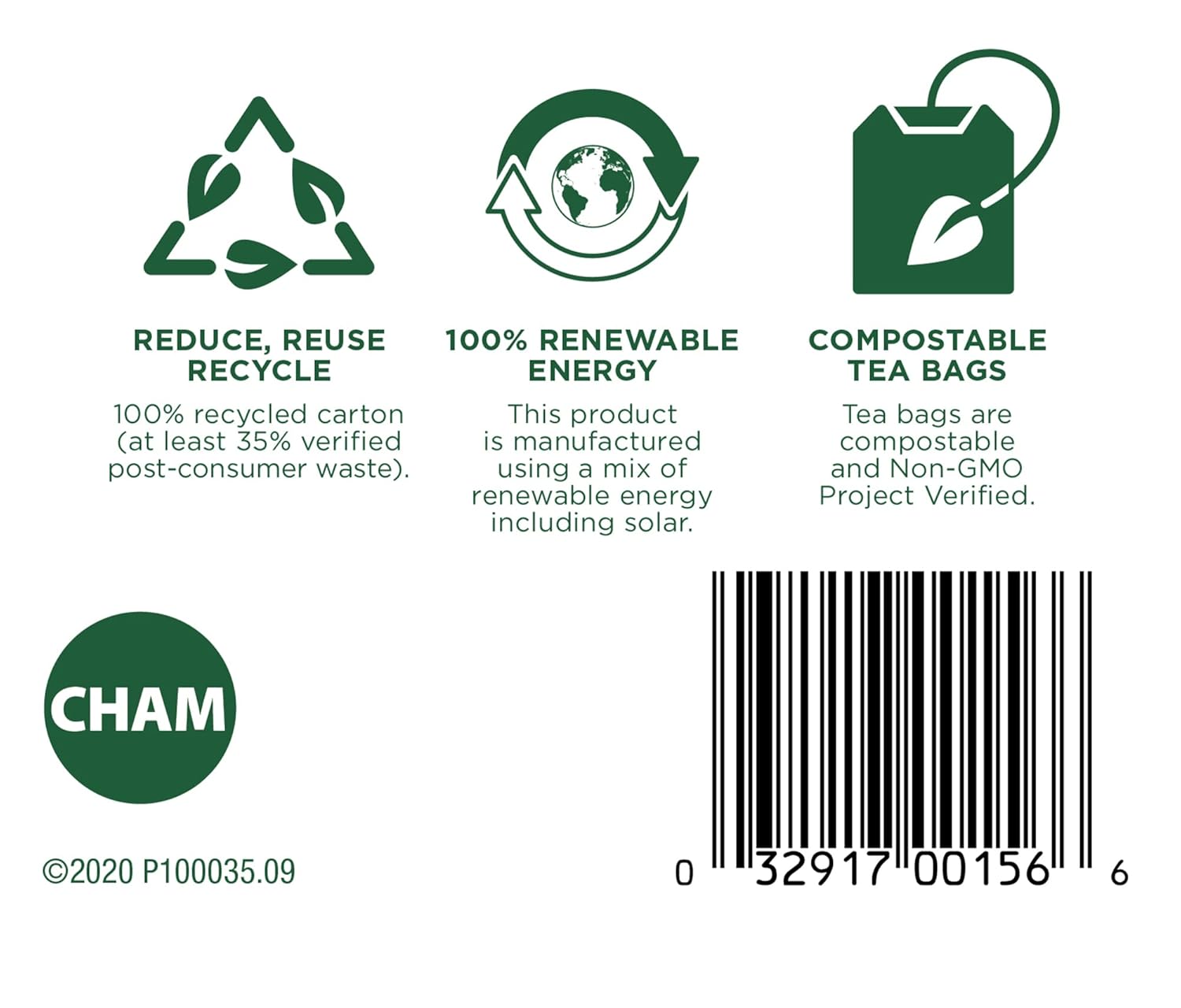 Traditional Medicinal's Organic Chamomile Tea, 16 Tea Bags per Box (Pack of 3 Boxes)