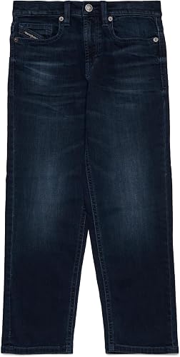 Diesel Shaded Blue-Black Relaxed Jeans - D-Maki