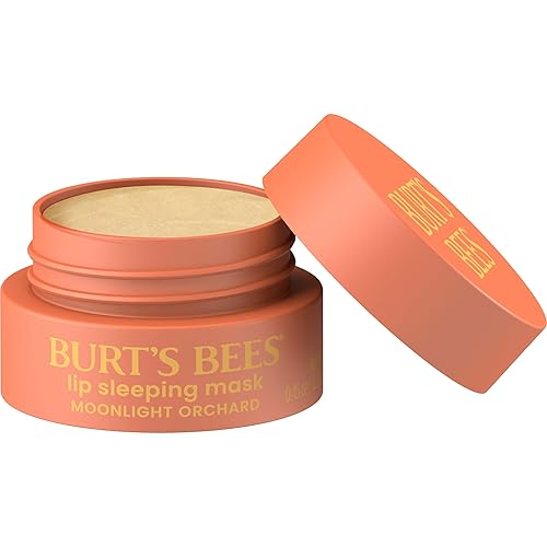 Miniatura 12 de Burt's Bees Moonlight Orchard - Máscara para dormir con ácido hialurónico y escualano hidratante para hidratar los labios al instante, máscara de
