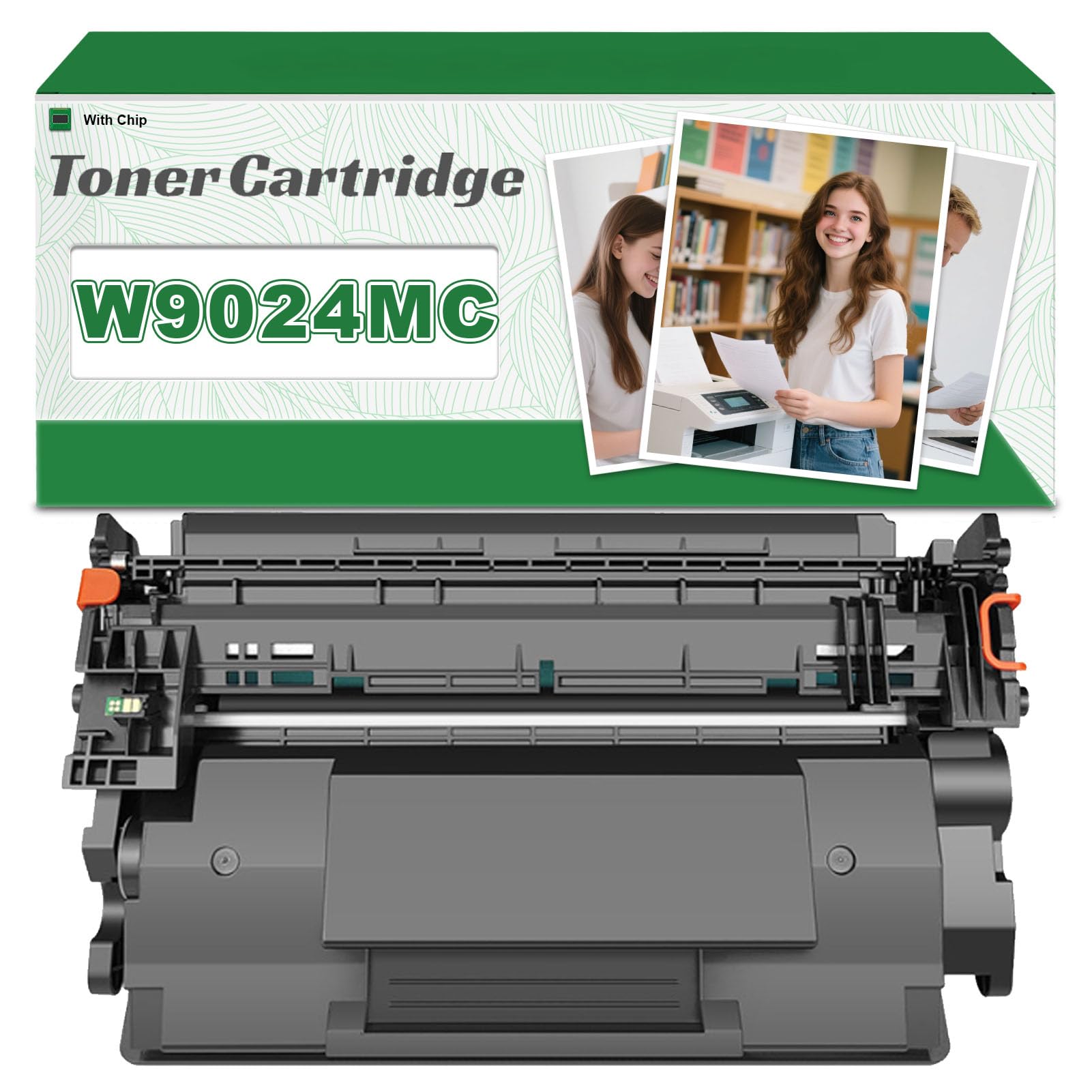 Cartouche de Toner Haute capacité Compatible W9024MC, Fonctionne pour HP MFP E40040dn et MFP E42540f 1 Pack