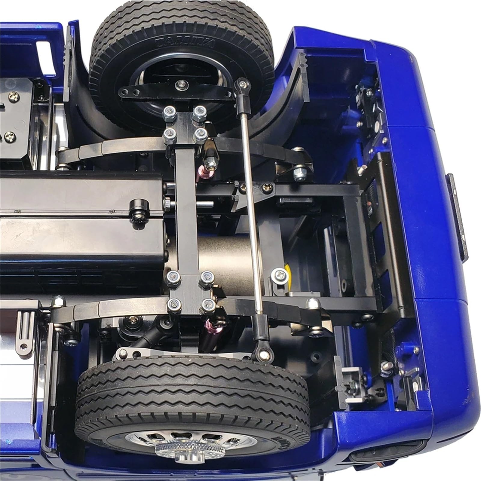 Pour Tamiya 1/14 Métal Biellette Direction D'essieu Avant Camion Tracteur RC Avec Remorque Cargo Pièces Rechange Composants