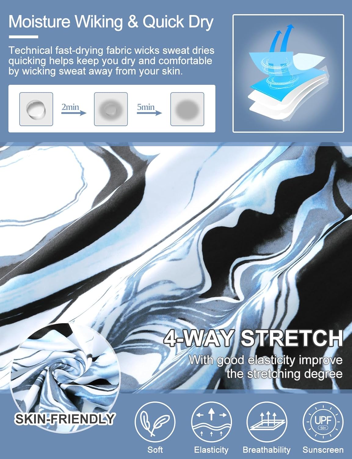 Cucuchy Style Womens Golf Shirts Sleeveless 1/4 Zip Up Moisture Wicking Tennis Polo Tank Tops M-3XL - Image 5