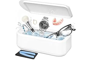 Ultrasonic Vibrating Jewelry Cleaner: Small Sonic Cleaner for Retainer