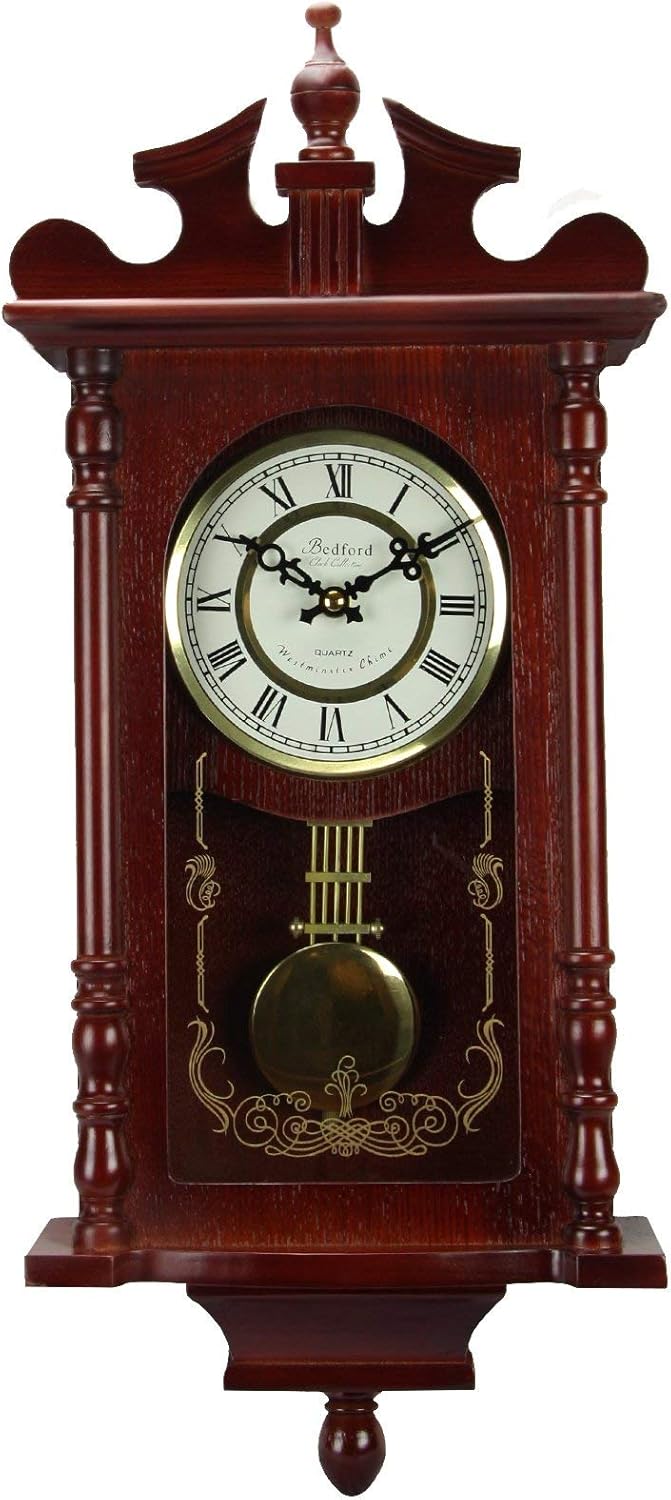 MISC 24h Chiming Wall Clock 25 inch Cordless Hourly