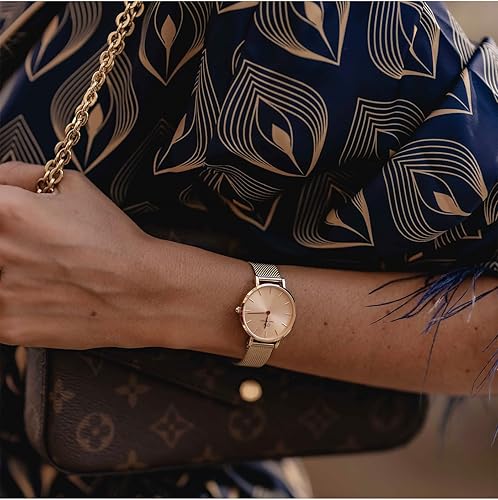 Miniatura 2 de Daniel Wellington Reloj Petite 1.260 in Acero Inoxidable Doble Chapado (316L) Oro Rosa, Oro