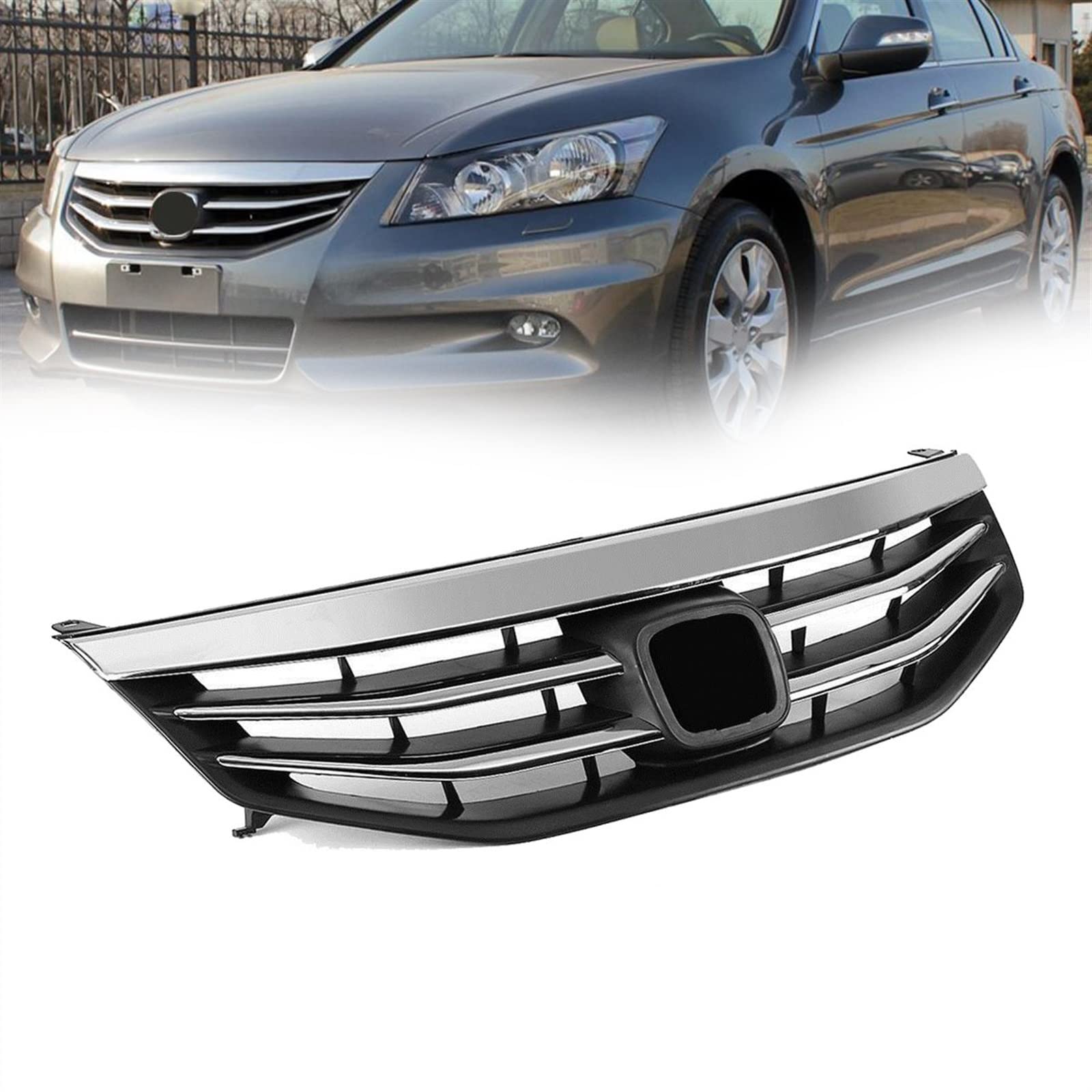 Grille de pare-chocs avant Accord Sedan 2011 2012 pour route et voyage
