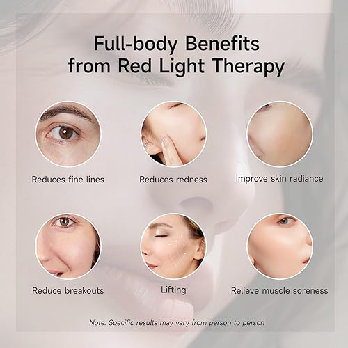 Miniatura 4 de Megelin Máquina de terapia de luz LED de 8 en 1 colores