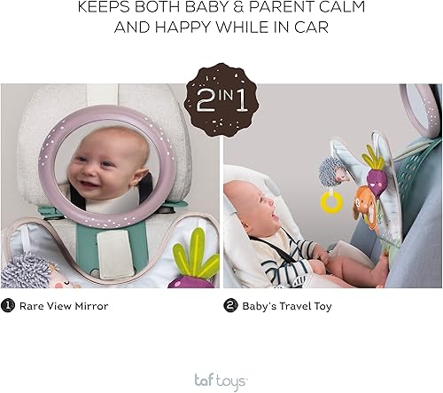 Miniatura 3 de Taf Toys Centro de Desarrollo para Asiento de Auto Infantil, Elementos Esenciales Imprescindibles para Bebés Recién Nacidos, Juguete, Accesorios